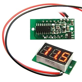 3-Digit module Red LED (4.5-30