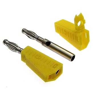 ZP-040 4mm Stackable Plug YELL